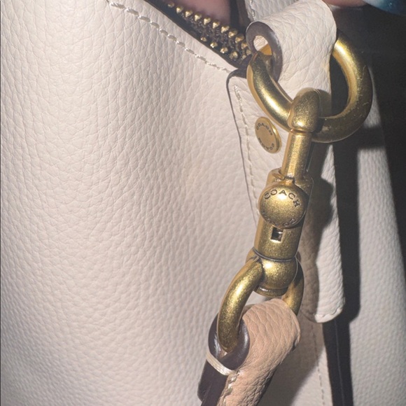 Coach Willow Shoulder Bag in Chalk Colorblock - Picture 11 of 11